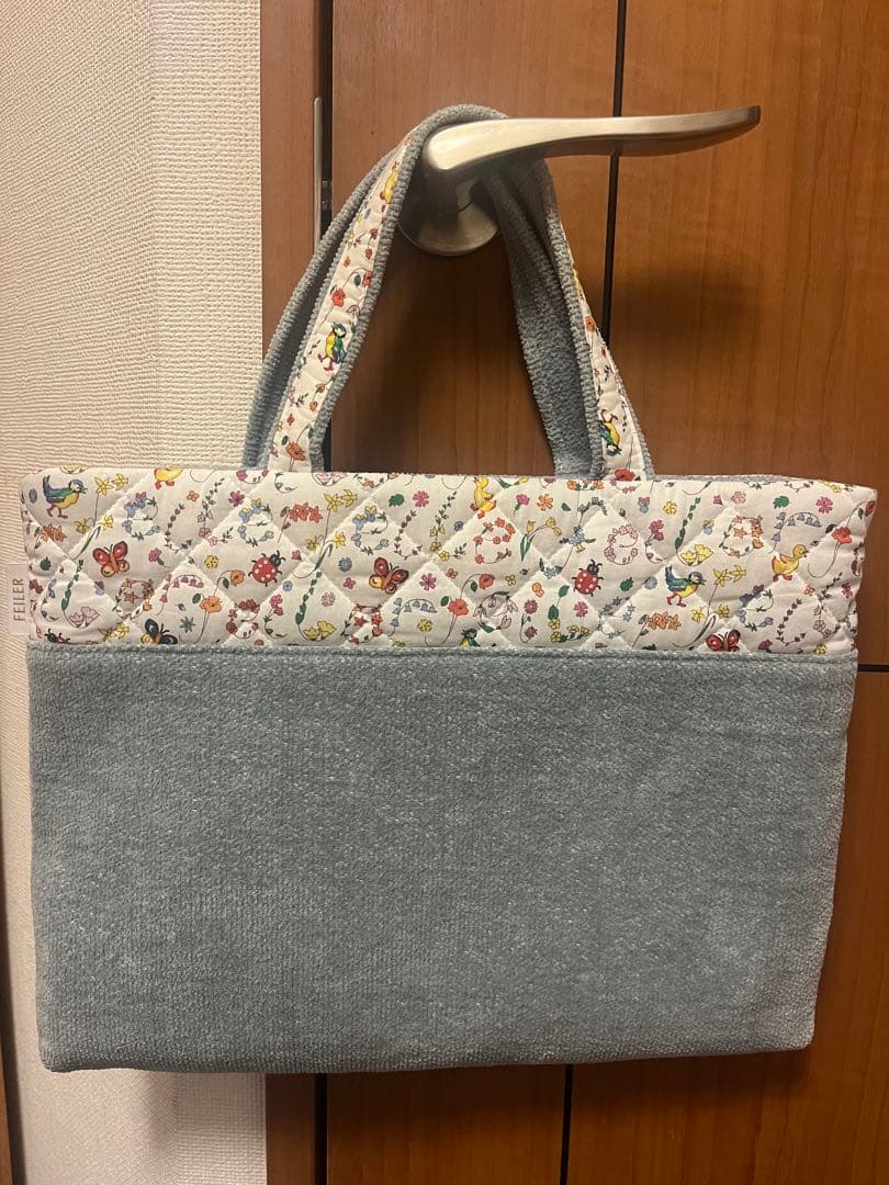 【美品】フェイラー　ハイジ　ガーデン　リバティ　グレー　限定品