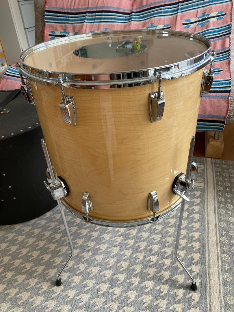 Ludwig Maple 18×16 Floor Tom + ファイバーケース