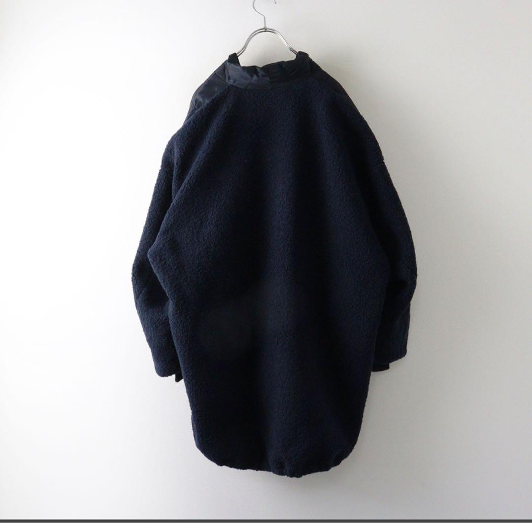 jornal standard luxe ボアキルトコート＊ネイビー