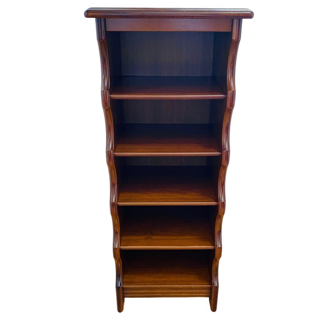 カリモク karimoku 木製 5段 スリッパラック 棚 インテリア レトロ