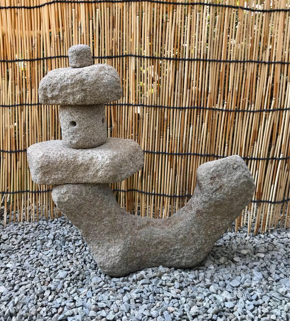 【天然自然石・石灯篭・卓上灯篭・ショーウィンドウ灯篭・置灯篭】庭石造園水石飾り石