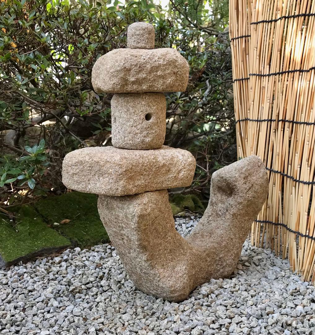 【天然自然石・石灯篭・卓上灯篭・ショーウィンドウ灯篭・置灯篭】庭石造園水石飾り石