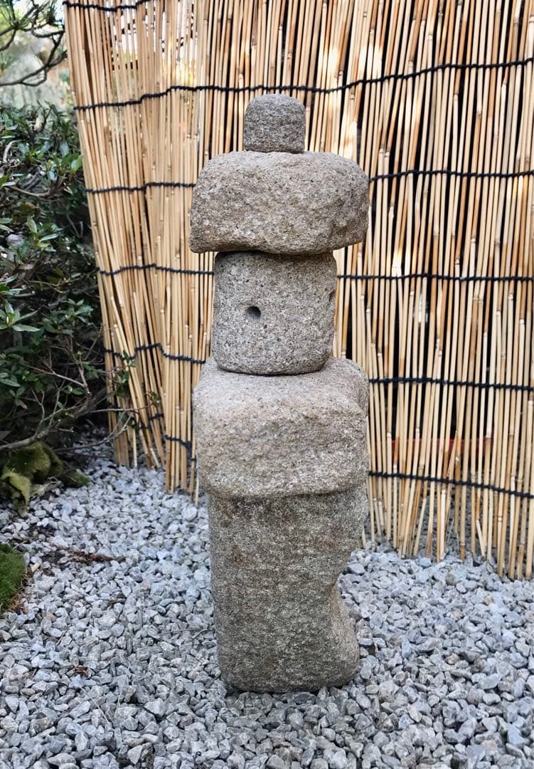 【天然自然石・石灯篭・卓上灯篭・ショーウィンドウ灯篭・置灯篭】庭石造園水石飾り石