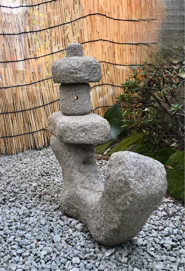 【天然自然石・石灯篭・卓上灯篭・ショーウィンドウ灯篭・置灯篭】庭石造園水石飾り石