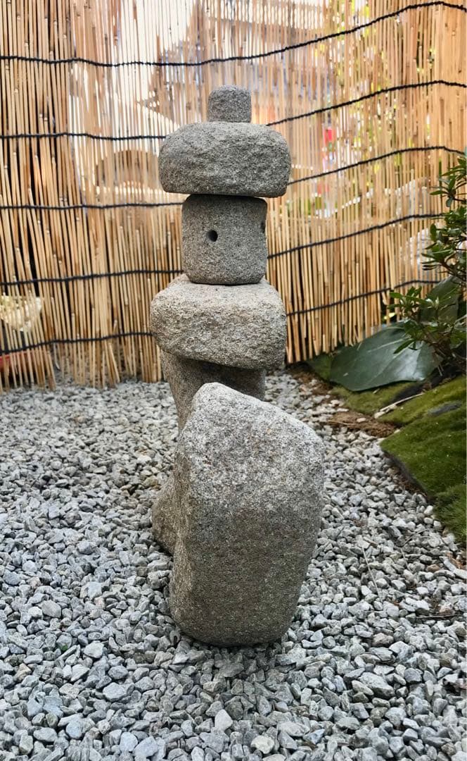 【天然自然石・石灯篭・卓上灯篭・ショーウィンドウ灯篭・置灯篭】庭石造園水石飾り石