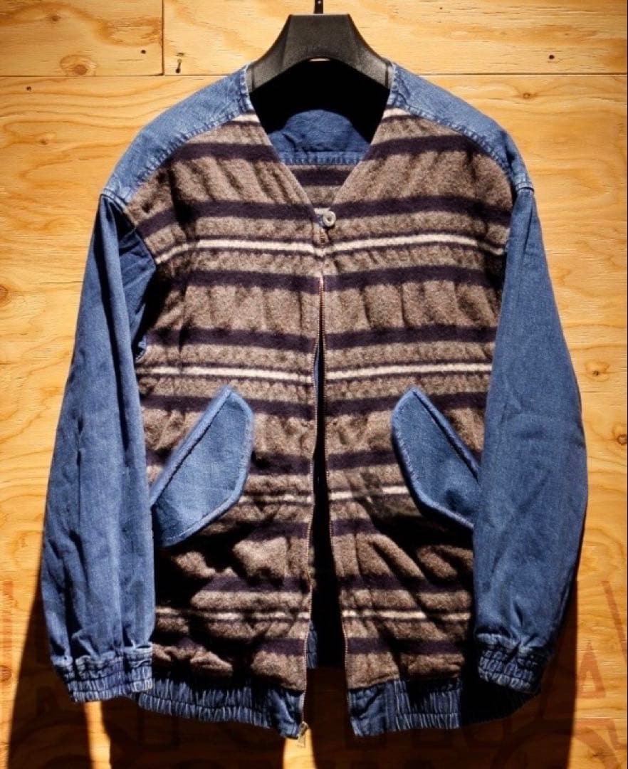 ジャケット・アウター TENDERLOIN DENIM BLANKET ZIP UP JACKET