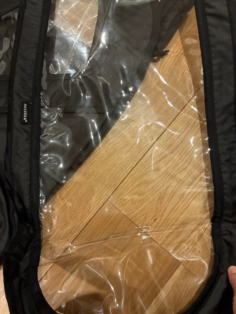 ⭐︎連休値下げ⭐︎ノロッカ チャイルドシートカバー　前後セット　黒