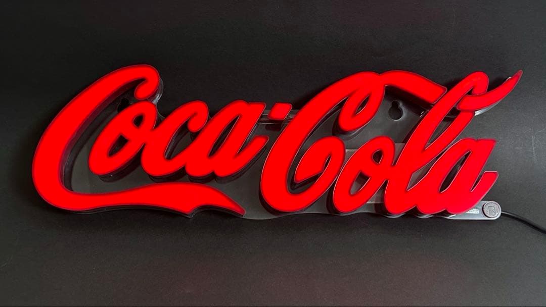 コカコーラ ミニレタリングサイン LEDネオンサイン