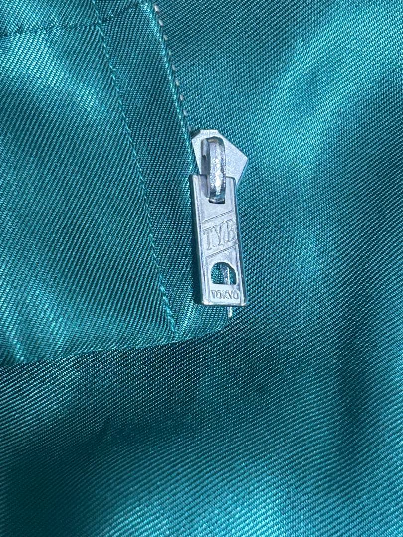 スカジャン　Lサイズ　テーラー東洋　BEAMS　虎刺繍　緑金