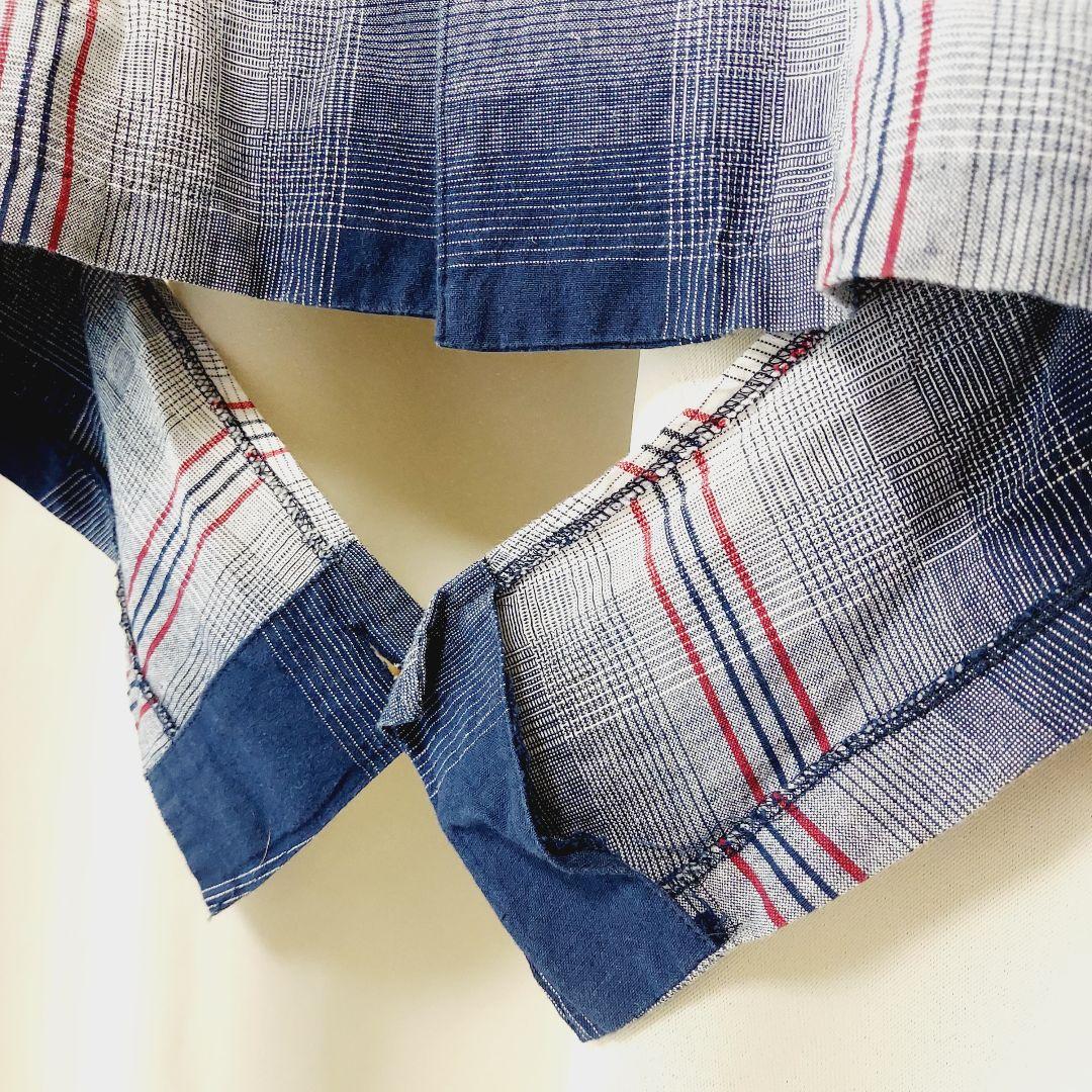 CLUTCH チェック 半袖シャツ 個性的 90'S ヴィンテージ レア Y2K