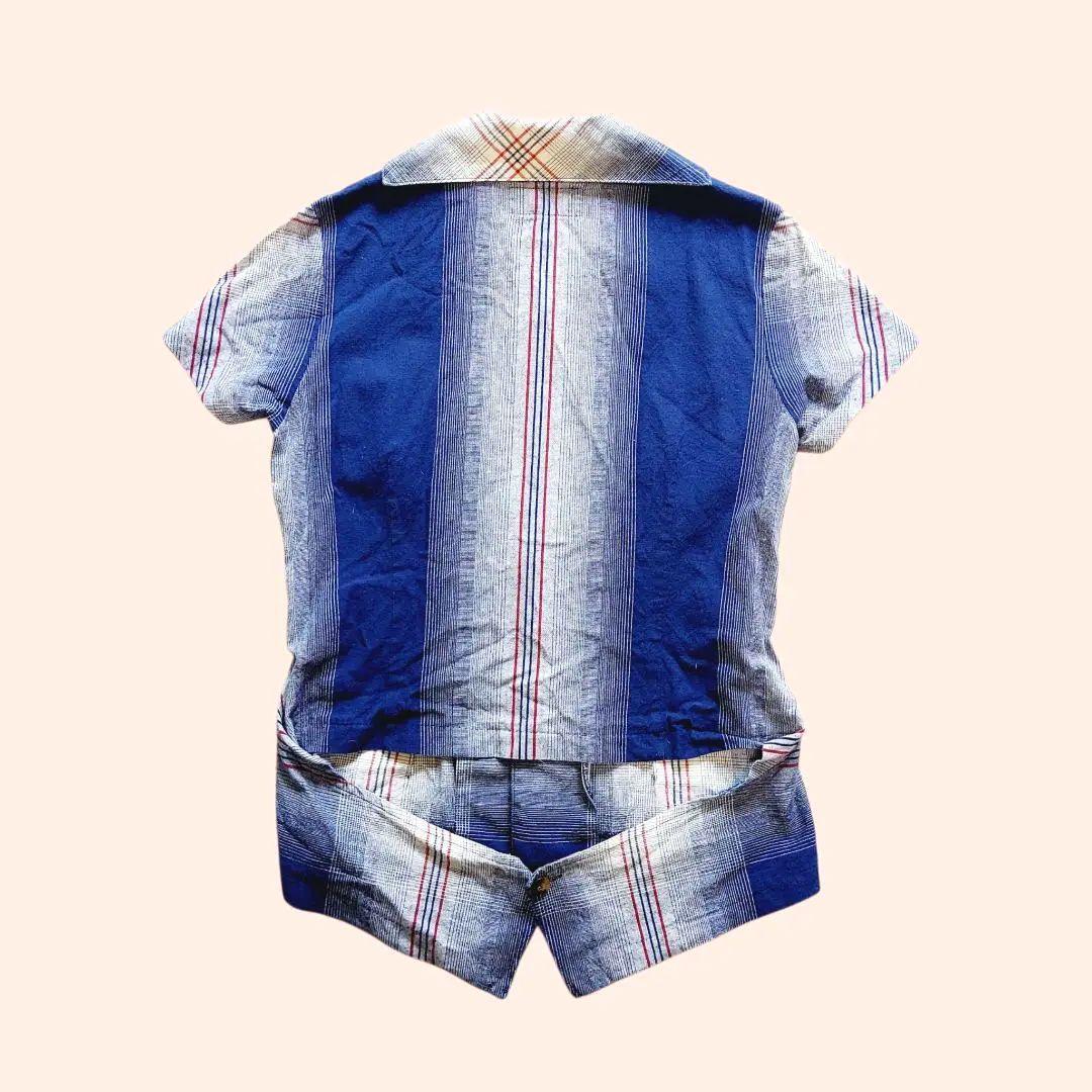 CLUTCH チェック 半袖シャツ 個性的 90'S ヴィンテージ レア Y2K