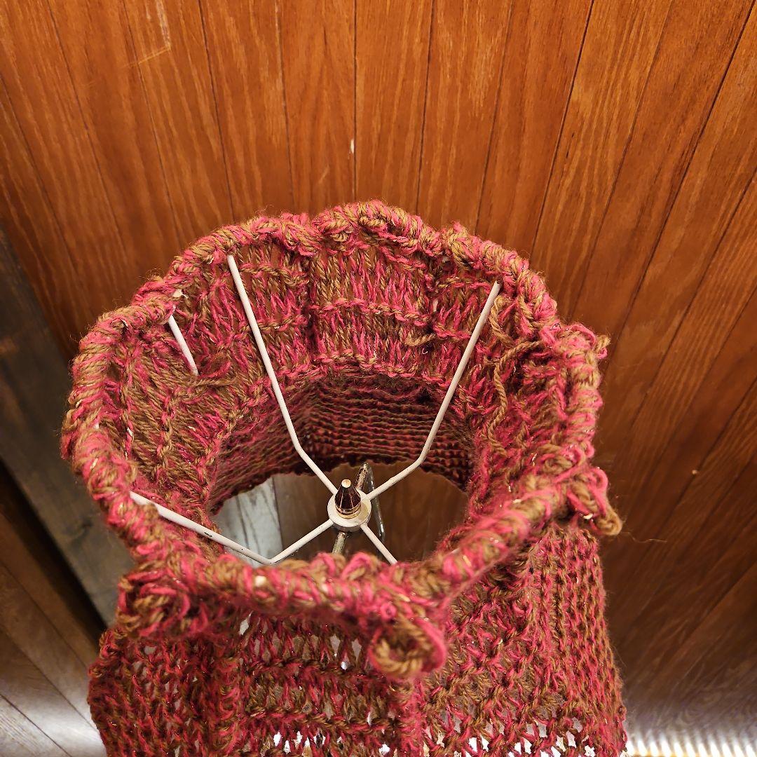 ヴィンテージ フロアライト サイドテーブル 真鍮 スタンドライト シェード