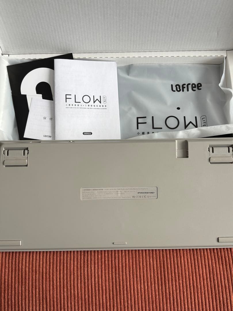 Lofree FLOW lite グレー キーボード 本体