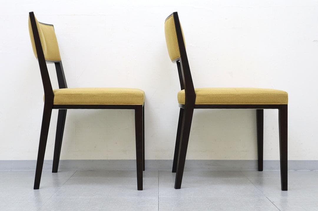 A②2脚セット 美品 TIME&STYLE ダイニングチェア 椅子 旭川家具