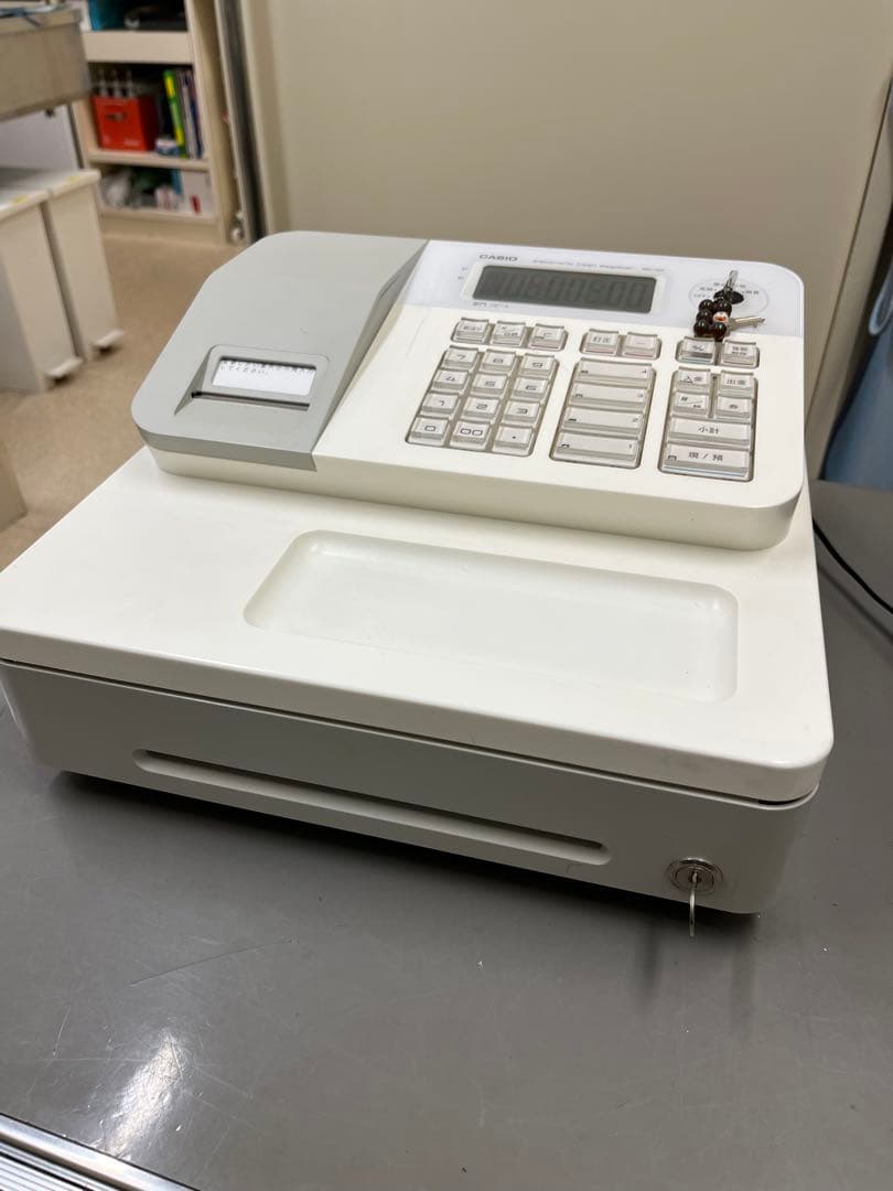 CASIO SE-G2 ホワイト レジスタ 取扱説明書付き