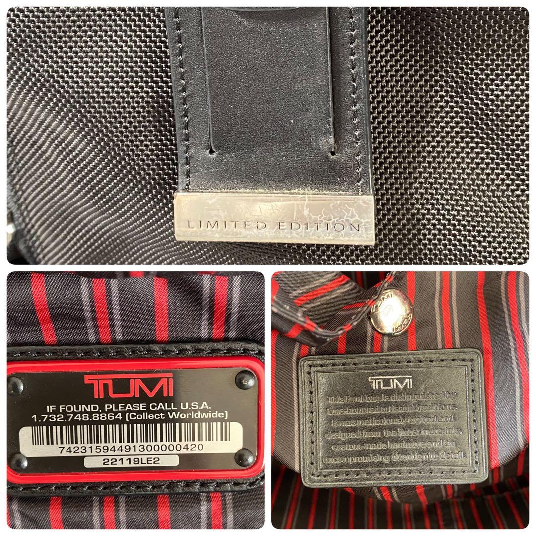 TUMI コンパニオン トートバッグ A4 リミテッド　エディション　限定　黒