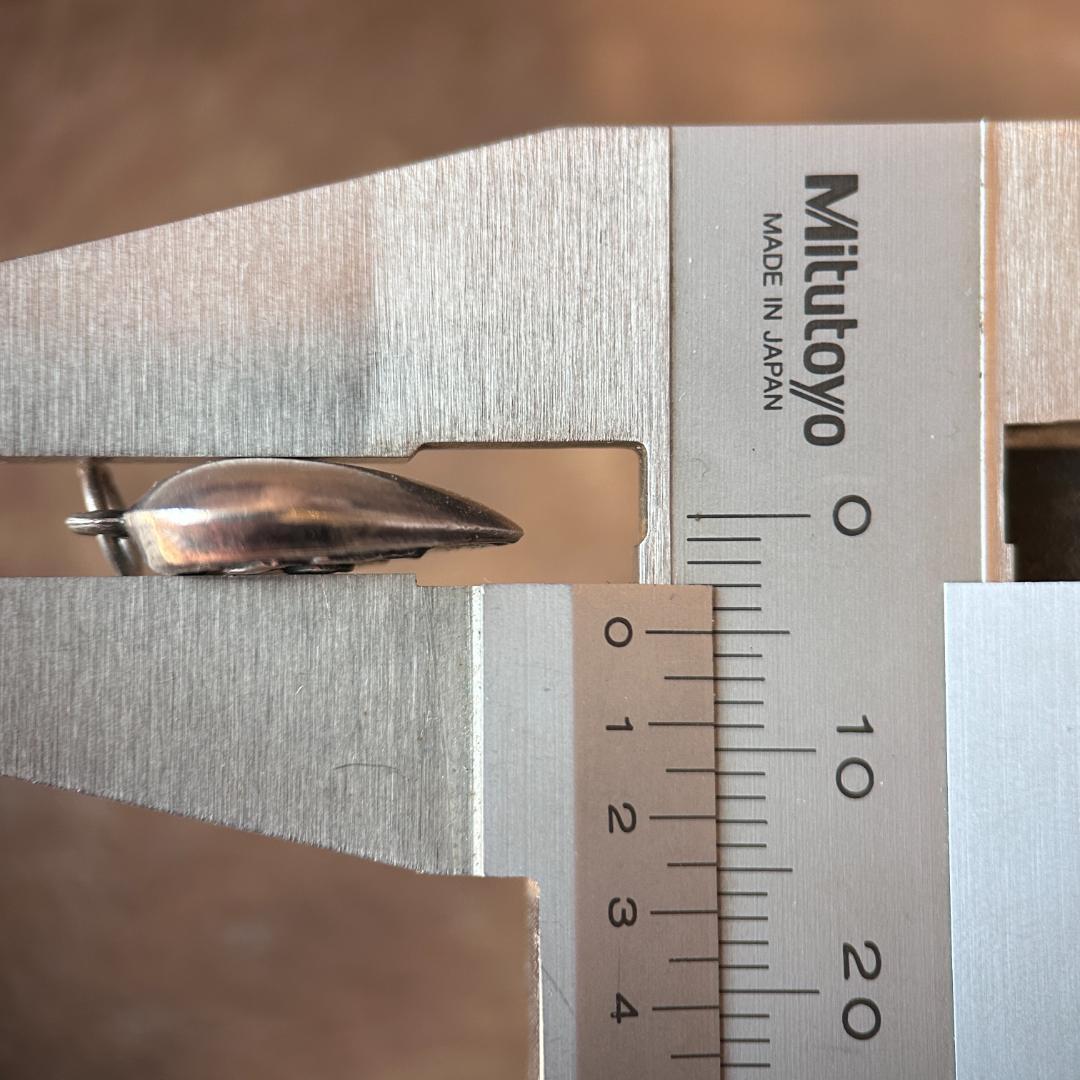 スウィートハートジュエリー　40s WW2　シルバー　ハート渦巻き　SWIRL