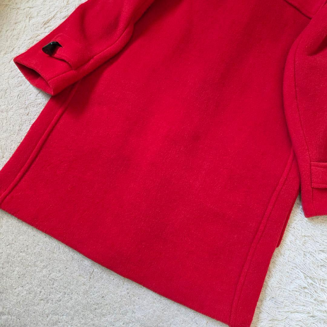 大きいサイズ バーバリー ダッフルコート ノバチェック レッド 2XL相当