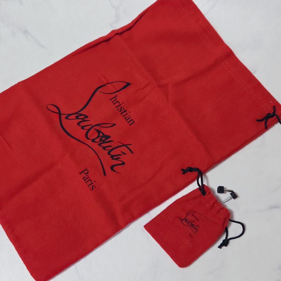 未使用✨クリスチャンルブタン パテントレザー パンプス ヒール 37.5