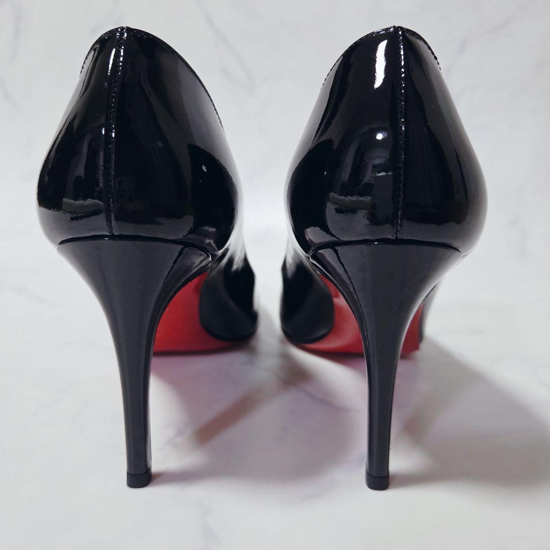 未使用✨クリスチャンルブタン パテントレザー パンプス ヒール 37.5