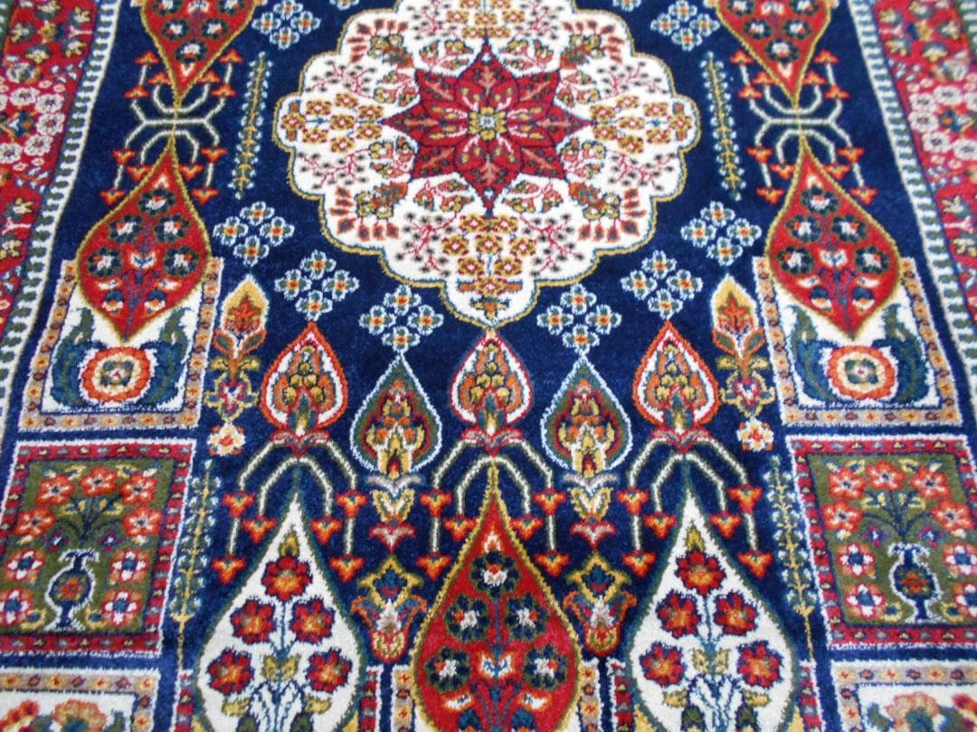 ふっかり！ウィルトン織 民族柄 ギャッベラグ 150×225cm‐107001