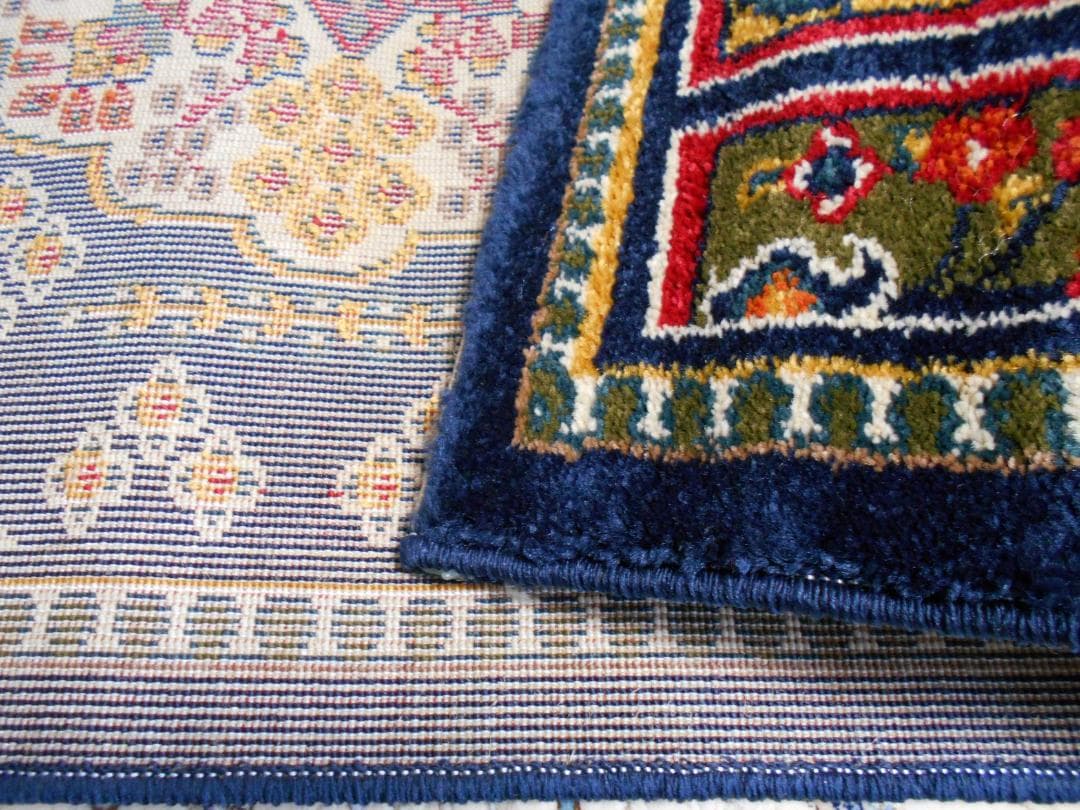 ふっかり！ウィルトン織 民族柄 ギャッベラグ 150×225cm‐107001