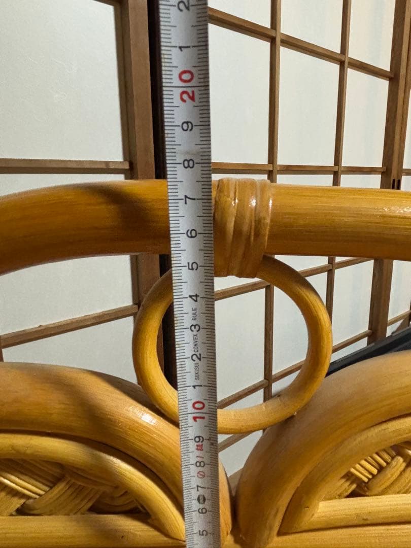 ラタン製 4段チェスト タンス 収納 家具