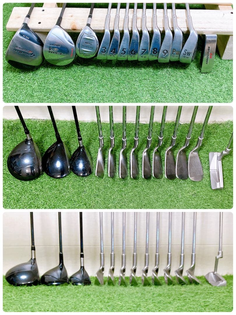 L12 テーラーメイド　初心者オススメ　ゴルフクラブ　メンズセット　右利き13本