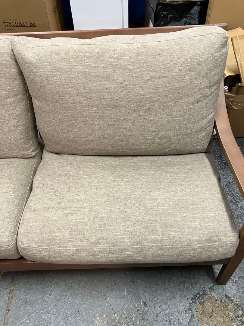 【守口市に引き取り限定】ニトリ 3人掛けソファ