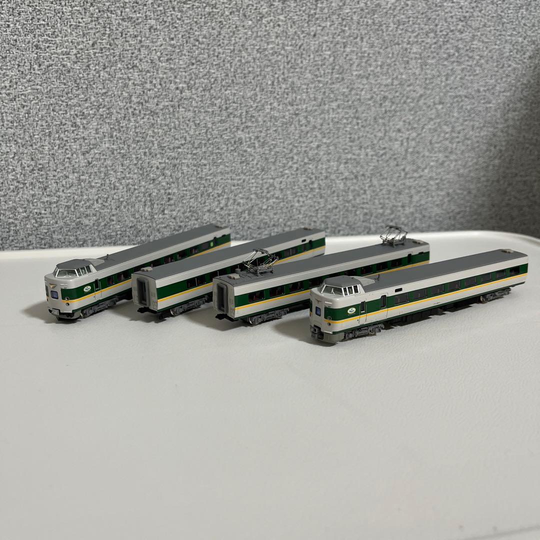 【ジャンク】KATO 381系リバイバル緑やくも風 4両セット