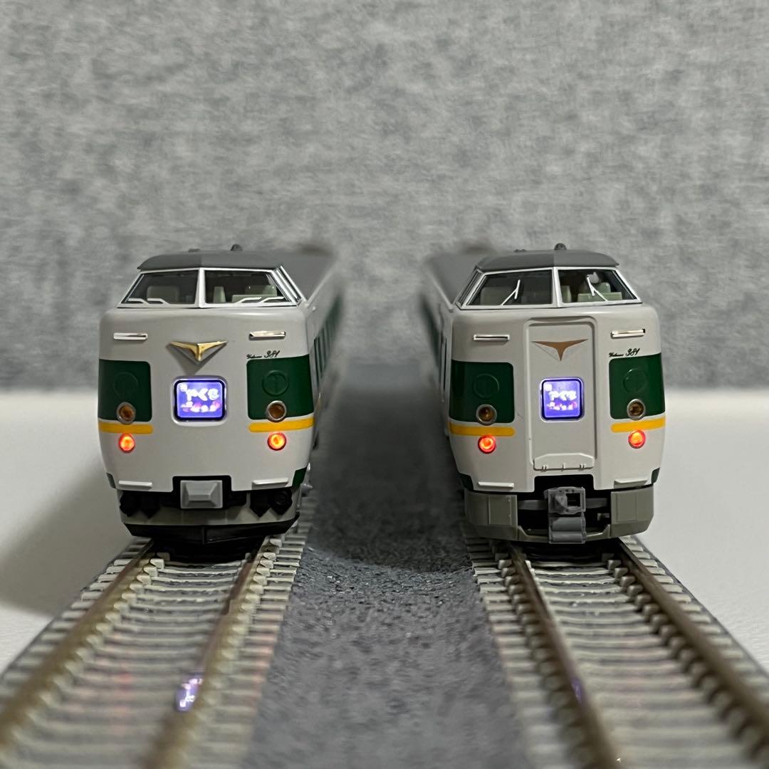 【ジャンク】KATO 381系リバイバル緑やくも風 4両セット