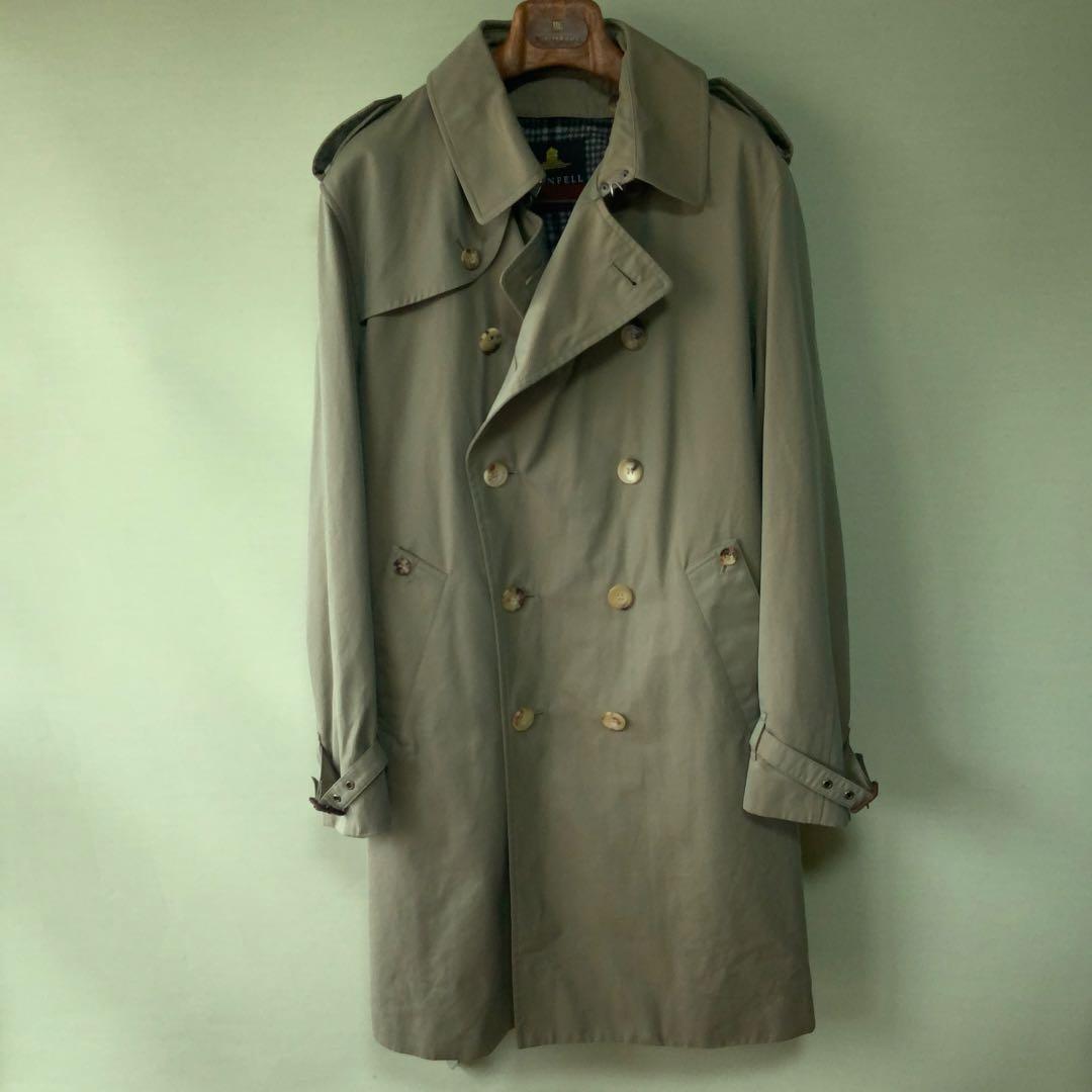 GRENFELL ケンジントン2 トレンチコート 42 英国製 ウールライナー付