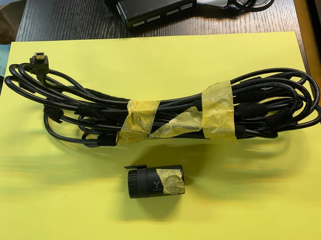 ユピテル　Z840DR リアカメラ付き