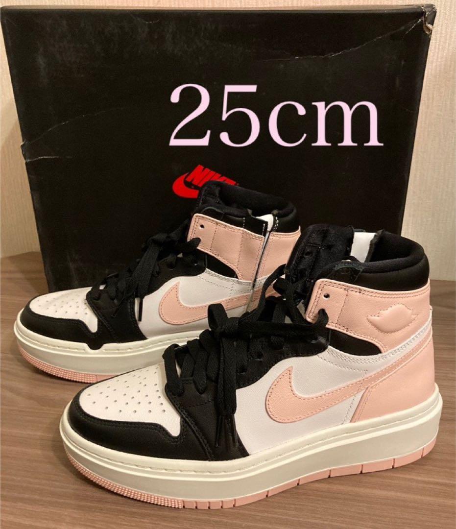 ぴ　エアジョーダン1 ハイ エレベート ピンク
