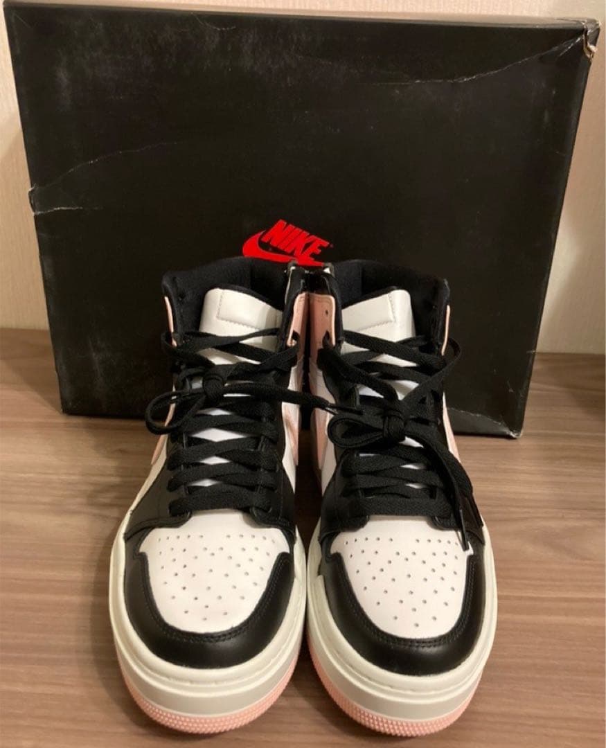 ぴ　エアジョーダン1 ハイ エレベート ピンク