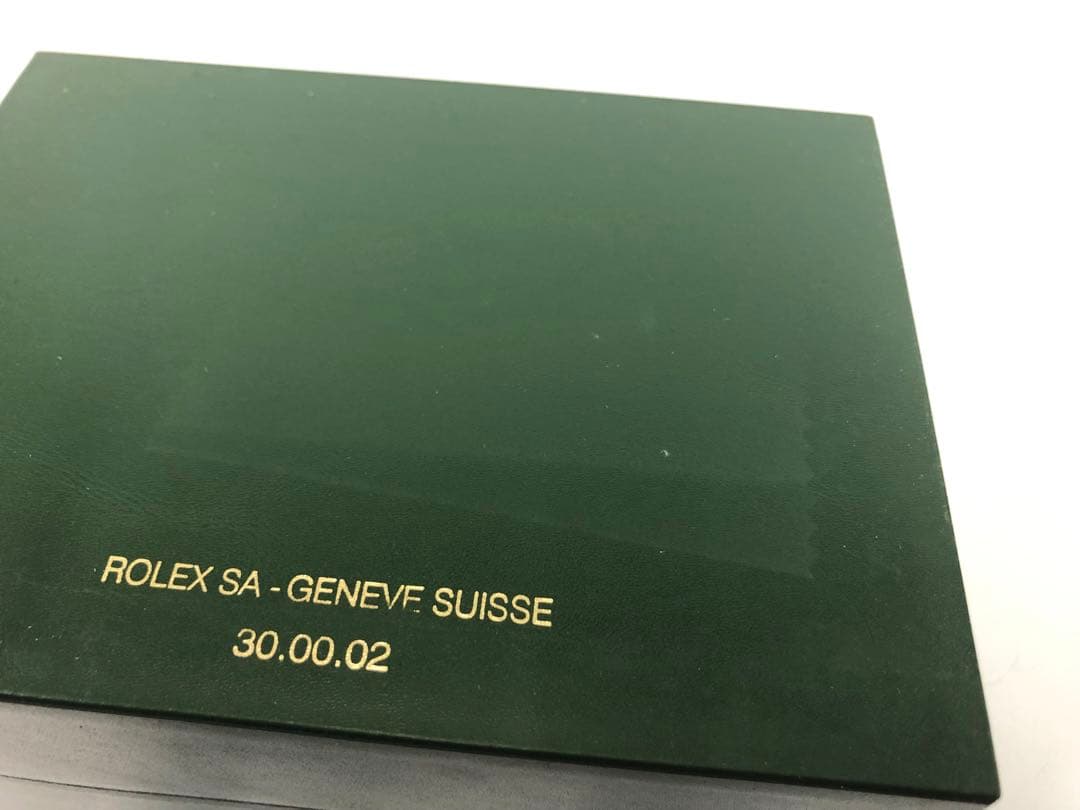 f*y様 ロレックス　空き箱　外箱　内箱　カードケース　取説　小冊子　グリーン