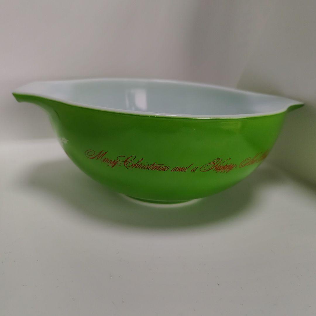 超希少　パイレックス　クリスマス ホーリー柄 シンデレラボウル