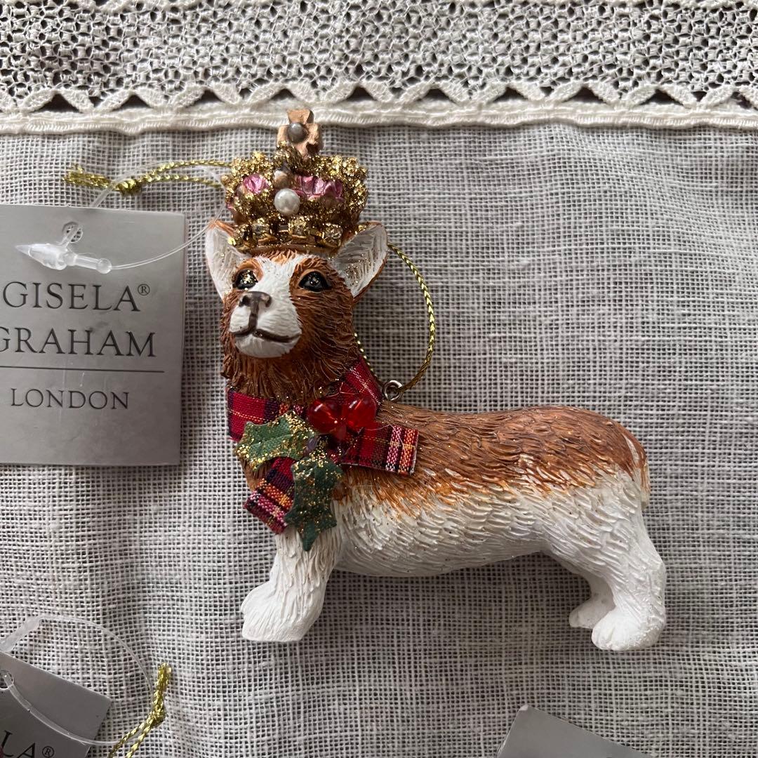 ジセラグラハム　クリスマスオーナメント　4点セット