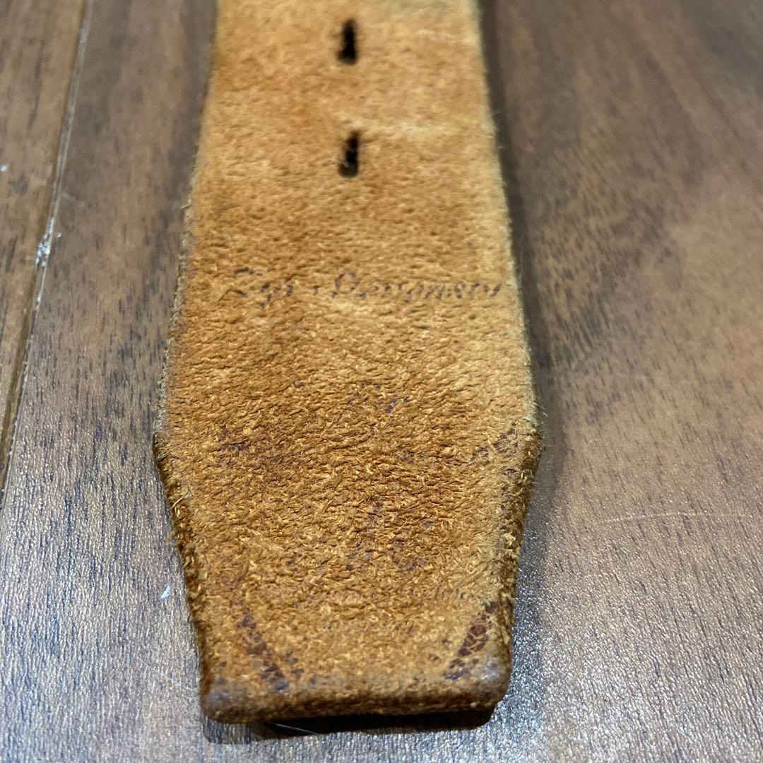 HTC フラワーターコイズ シルバースタッズ ブラウン レザー 34inch