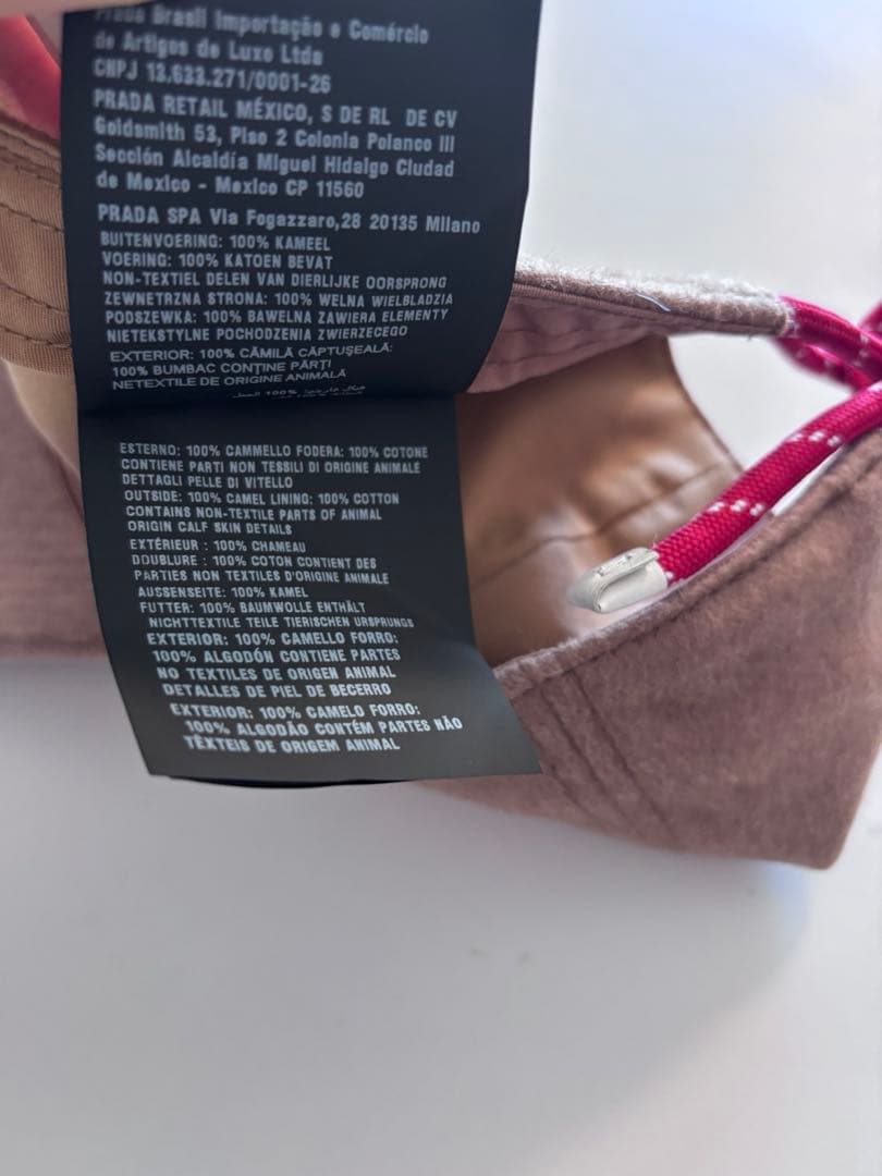 MIU MIU キャメル ベースボール　キャップ　ミュウミュウ　帽子