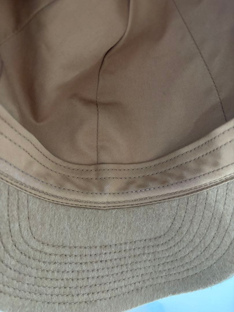 MIU MIU キャメル ベースボール　キャップ　ミュウミュウ　帽子