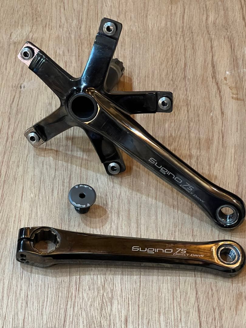 Sugino 75 DD S3ブラック 165mm