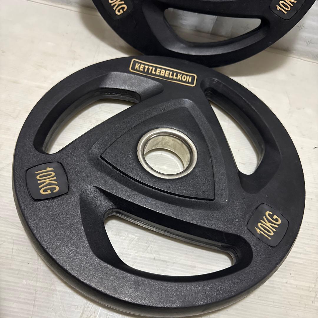 KETTLEBELLKON オリンピックプレート10KGx2枚