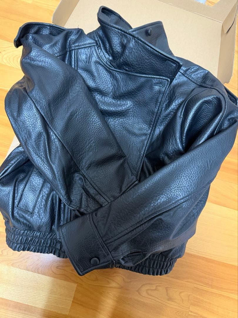 ZARA フェイクレザージャケット S