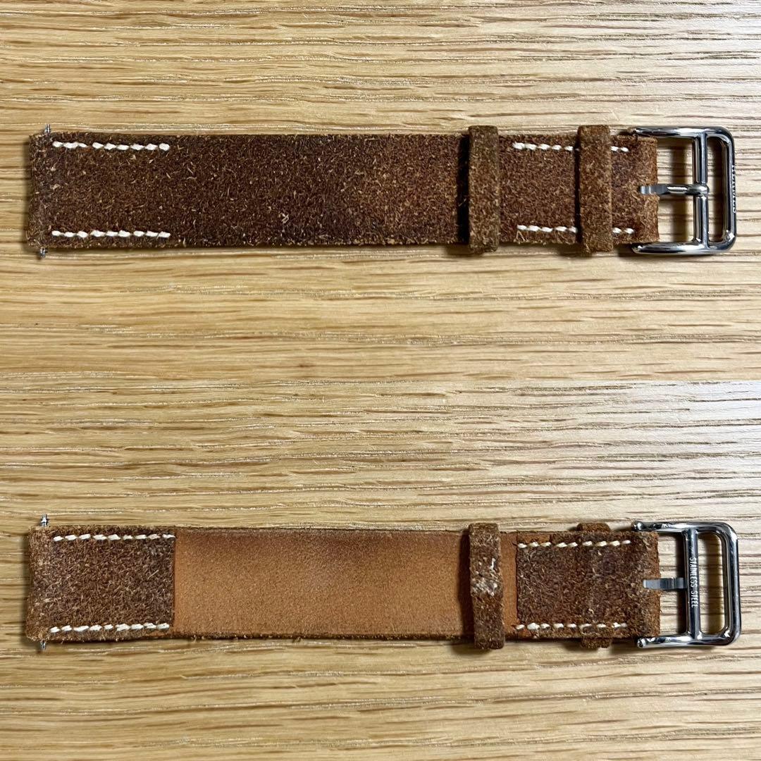 スエード レザー ベルト エルメス 時計 ケープコッド マルジェラ 希少 レア