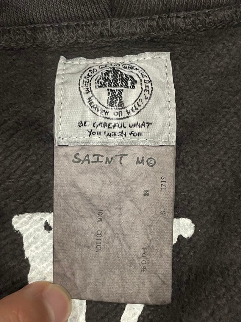 【確実正規品】SAINT MICHAEL × VLONE コラボフーディー S
