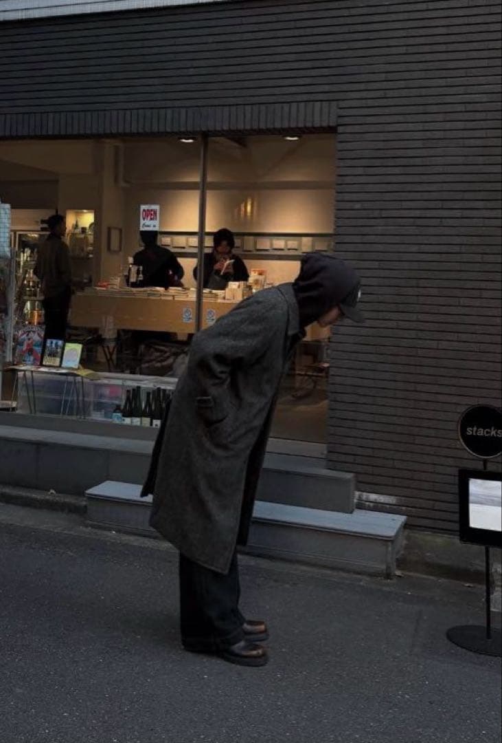 ツイード ヘリンボーン ステンカラーコート【sullen tokyo】