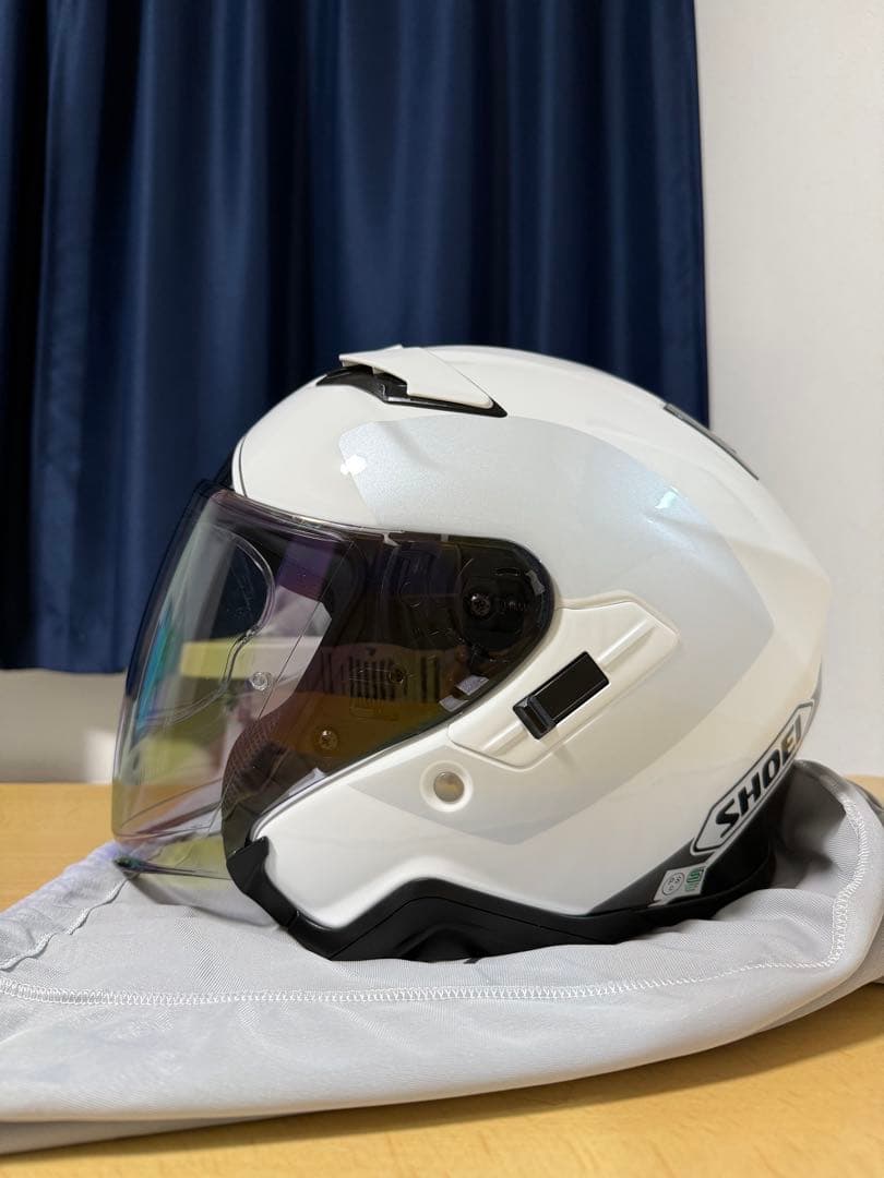 美 SHOEI J-CRUISE 2 ADAGIO M 山城ブルーミラーシールド