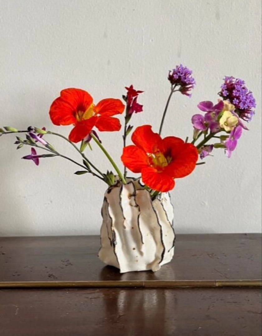 【入手困難】【希少】イギリス製 HellaKeevilCeramics陶器 花瓶