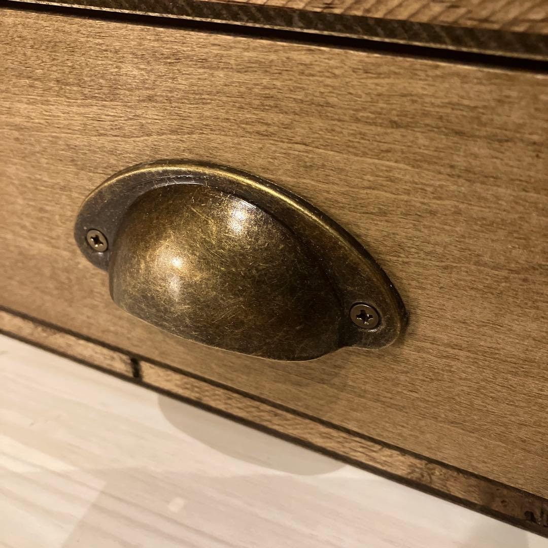 食器棚①　キャビネット　アンティーク　ハンドメイド　木製